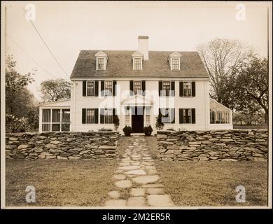 Daniel Vose House at 34 Vose Lane and Canton Avenue, Milton , Houses ...