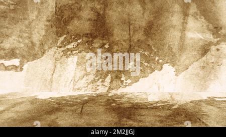 Gold background or texture and gradients shadow. Stock Photo