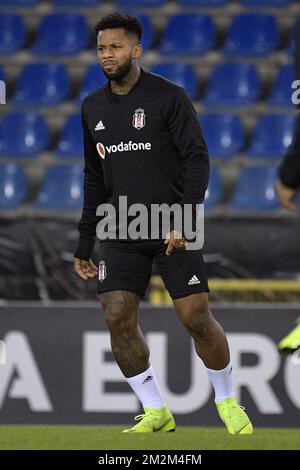 Ilay Camara (57) of RSC Anderlecht pictured during a soccer game between  KMSK Deinze and RSC Anderlecht Futures youth team during the 22 nd matchday  in the Challenger Pro League for the