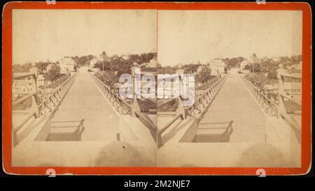 Echo Bridge, Newton, Massachusetts , Bridges Stock Photo