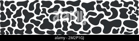 Set of abstract organic shapes for design layouts. Hand drawn vector elements. Stock Vector