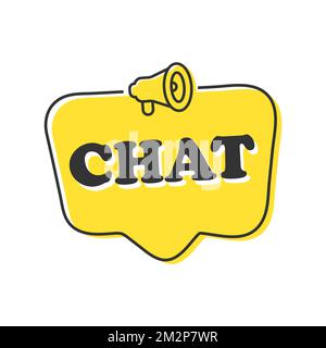 Fun Fact on doodle speech bubble. Vector illustration eps 10 Stock Vector