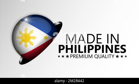 Made in Peru graphic and label. Element of impact for the use you want to make of it. Stock Vector