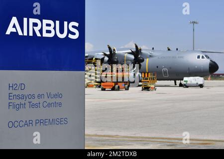 This Photo Is An Illustration That Shows The Logo Of Airbus Company At this-photo-is-an-illustration-that-shows-the-logo-of-airbus-company-at