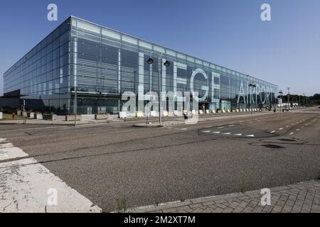 Illustration picture shows Liege airport in Grace-Hollogne, Wednesday 24 July 2019. BELGA PHOTO THIERRY ROGE Stock Photo