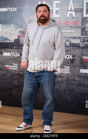 Madrid, Spain. 14th Dec, 2022. Hovik Keuchkerian attends 'The Head' photocall at the Urso Hotel in Madrid. (Photo by Atilano Garcia/SOPA Images/Sipa USA) Credit: Sipa USA/Alamy Live News Stock Photo