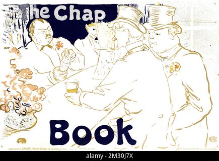 The Chap-Book - vintage poster - HTL Henri de Toulouse-Lautrec Stock Photo