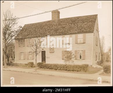 Front view Deane Winthrop House, Winthrop, Mass. , Houses, Historic buildings, Deane Winthrop House Winthrop, Mass..  Leon Abdalian Collection Stock Photo