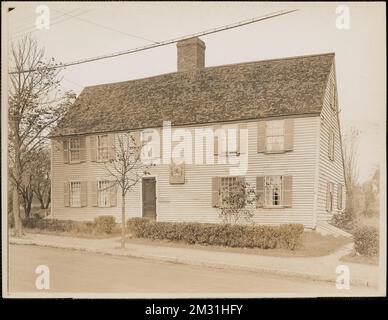 Front view Deane Winthrop House, Winthrop, Mass. , Houses, Historic buildings, Deane Winthrop House Winthrop, Mass..  Leon Abdalian Collection Stock Photo