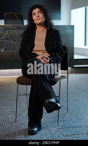 Farah Naz, Zara Aleena's aunt, speaks to the media ahead of the ...