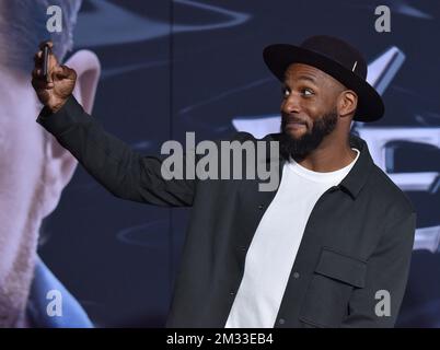 DJ, dancer and producer Stephen 'tWitch' Boss died December 13, 2022 of suicide at the age of 40 in Los Angeles, Ca.  Stephen 'tWitch' Boss at the 'Venom' Los Angeles premiere held at Regency Village Theatre on October 1, 2018 in Westwood, CA. © O'Connor/AFF-USA.com Stock Photo