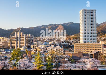 Kofu, Yamanashi, Japan downtown cityscape in the afternoon. Stock Photo