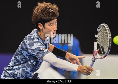 Romanian Nicholas David Ionel pictured in action during a qualification ...