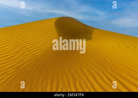 Sand dunes in the Hatta, Dubai Stock Photo