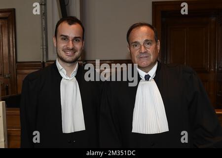 Lawyer Quentin Mayence L and his father Lawyer Jean Philippe