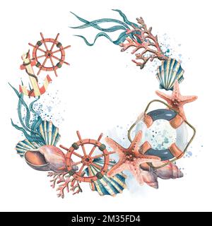 ダイヤモンドアートクラブ　Wreath of Shells Wreath of Shells – Diamond Art Club