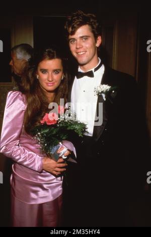 C Thomas Howell Kyle Richards attend the Wedding of Kim Richards and G. Monty Brinson on August 3, 1985 at Beverly Hills Hotel in Beverly Hills, California Credit: Ralph Dominguez/MediaPunch Stock Photo