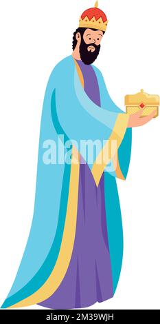 balthasar wise man Stock Vector Image & Art - Alamy