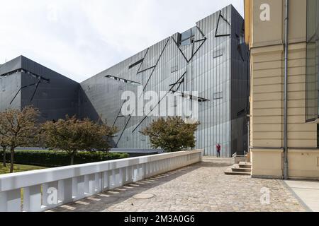 Illustration picture shows the Jewish Museum on the second day of a two-day visit of the Belgian Premier to Berlin, Germany, Tuesday 10 May 2022. BELGA PHOTO JAMES ARTHUR GEKIERE Stock Photo