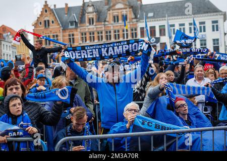 Supporters of Belgian Soccer Club Brugge in the Spotlight Again
