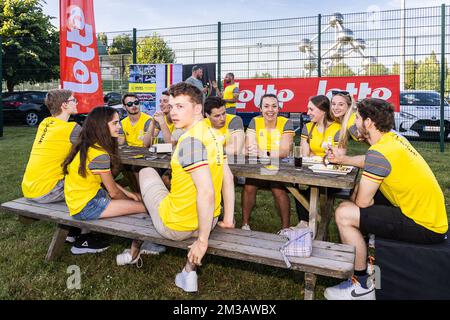 Illustration picture shows the team presentation by the Belgian Olympic Committee BOIC - COIB ahead of the World Games 2022 sports event, Wednesday 29 June 2022 in Brussels. The World Games will be organised in Birmingham (Alabama), USA, from 07 to 17 July and are an international multi-sport event, meant for sports, or disciplines or events within a sport, that were not contested in the Olympic Games. BELGA PHOTO JAMES ARTHUR GEKIERE Stock Photo