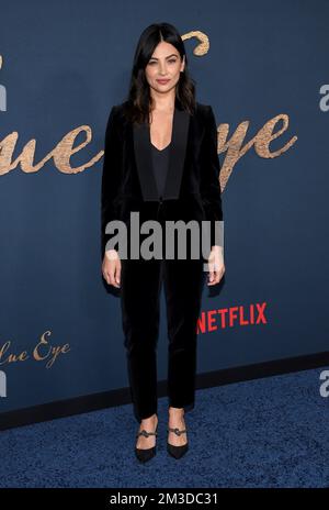 Los Angeles, USA. 14th Dec, 2022. Floriana Lima arriving to Netflix’s Los Angeles premiere of “The Pale Blue Eye” held at the Directors Guild Theatre in Los Angeles, CA on December 14, 2022. © OConnor / AFF-USA.com Credit: AFF/Alamy Live News