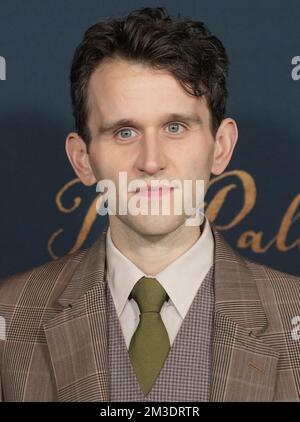 Los Angeles, USA. 14th Dec, 2022. Harry Melling arrives at THE PALE BLUE EYE Los Angeles Premiere held at the DGA Theater in Los Angeles, CA on Wednesday, ?December 14, 2022. (Photo By Sthanlee B. Mirador/Sipa USA) Credit: Sipa USA/Alamy Live News Stock Photo