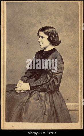 Anna Elizabeth Dickinson (1842-1932), American Orator and Lecturer, an ...