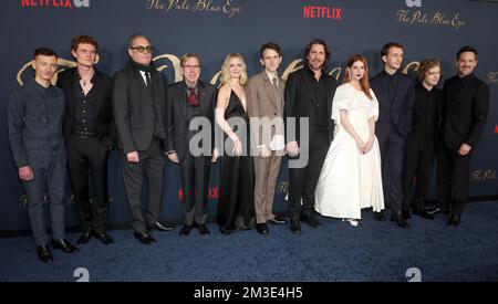 Cast, at 'The Pale Blue Eye' Los Angeles Premiere at The DGA Theater in Los Angeles, CA, USA on December 14, 2022. Photo by Fati Sadou/ABACAPRESS.COM Stock Photo