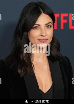 Floriana Lima arrives at THE PALE BLUE EYE Los Angeles Premiere held at the DGA Theater in Los Angeles, CA on Wednesday, ?December 14, 2022. (Photo By Sthanlee B. Mirador/Sipa USA)