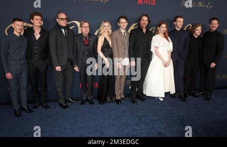 14 December 2022 -Los Angeles, California  -  Cast. the Netflix Los Angeles Premiere of The Pale Blue Eye  held at DGA Theater   in Los Angeles. (Credit Image: © Fs/AdMedia via ZUMA Press Wire) Stock Photo