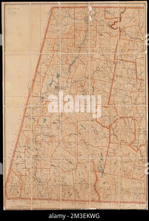 [Map of Berkshire County] , Berkshire County Mass., Maps Norman B. Leventhal Map Center Collection Stock Photo