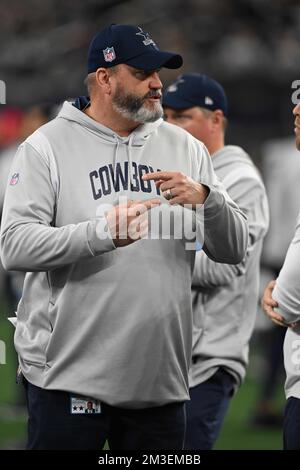 Dallas Cowboys head coach Mike McCarthy during the NFL Football Game between the Houston Texans and the Dallas Cowboys on  December 11, 2022 at AT&T S Stock Photo