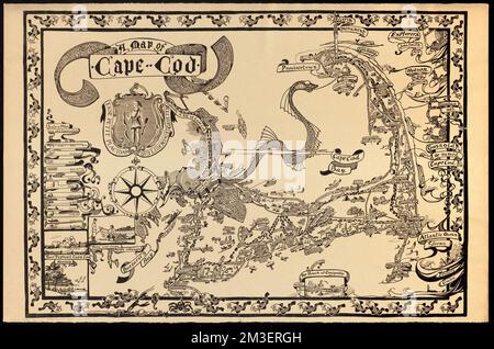 A map of Cape Cod , Cape Cod Mass., Maps Norman B. Leventhal Map Center ...
