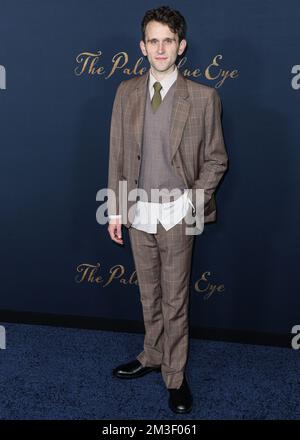 LOS ANGELES, CALIFORNIA, USA - DECEMBER 14: English actor Harry Melling arrives at the Los Angeles Premiere Of Netflix's 'The Pale Blue Eye' held at the Directors Guild of America Theater Complex on December 14, 2022 in Los Angeles, California, United States. (Photo by Xavier Collin/Image Press Agency) Stock Photo