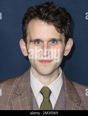 LOS ANGELES, CALIFORNIA, USA - DECEMBER 14: English actor Harry Melling arrives at the Los Angeles Premiere Of Netflix's 'The Pale Blue Eye' held at the Directors Guild of America Theater Complex on December 14, 2022 in Los Angeles, California, United States. (Photo by Xavier Collin/Image Press Agency) Stock Photo