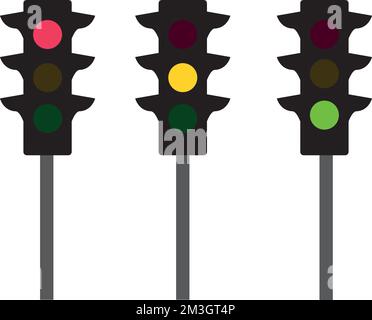 Traffic lights. Set Stock Vector Image & Art - Alamy