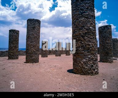 archaeological site of La Quemada Stock Photo