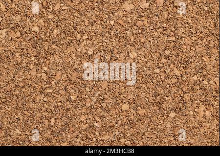 Untreated cork panel, close-up of the coarse texture of rough grained cork oak, Quercus suber. Used as decorative panels and veneers. Stock Photo