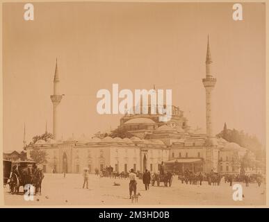 Mosque of Bayazet [i.e. Bayezid] , Mosques, Sultan II. Bayezid Camii Amasya, Amasya İli, Turkey. Nicholas Catsimpoolas Collection Stock Photo