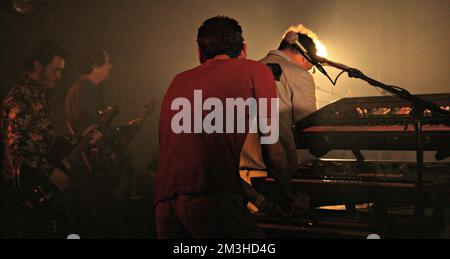 SXSW - Caveman in concert Stock Photo