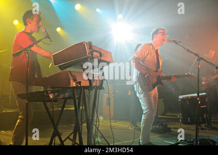 SXSW - Caveman in concert Stock Photo