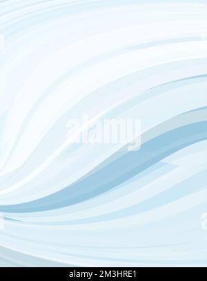 Abstract unsaturated very light cold alice blue background. Artistic vector graphic pattern Stock Vector