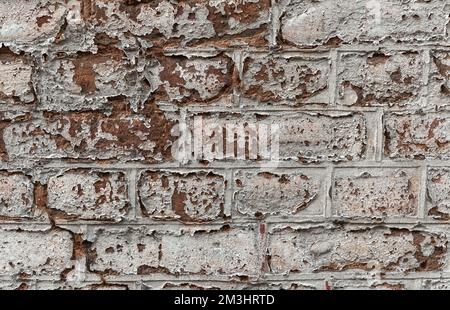 texture of the old brickwork with special inserts. Close-up. Details. Background Stock Photo