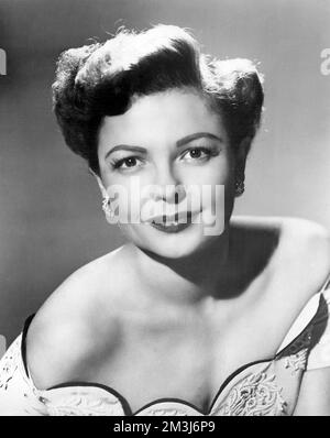 MARJORIE REYNOLDS (1917-1997) American film actress in 1955 Stock Photo