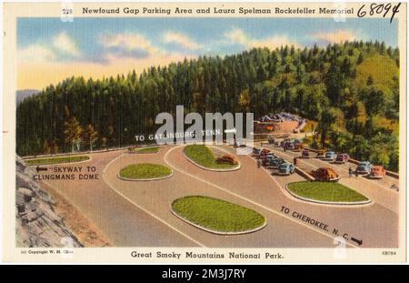 Newfound Gap parking area and Laura Spelman Rockefeller Memorial, Great ...
