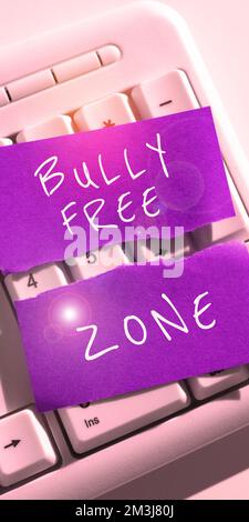 Handwriting text No Bullying, Internet Concept stop aggressive behavior ...