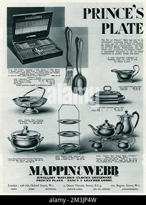 Mappin&Webb アンティークポスター1920's Mappin&Webb アンティーク