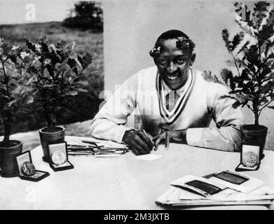 Jesse Owens Stock Photo