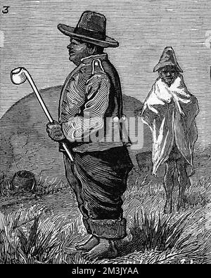 The Zulu wars. The restoration of Cetshwayo Stock Photo - Alamy